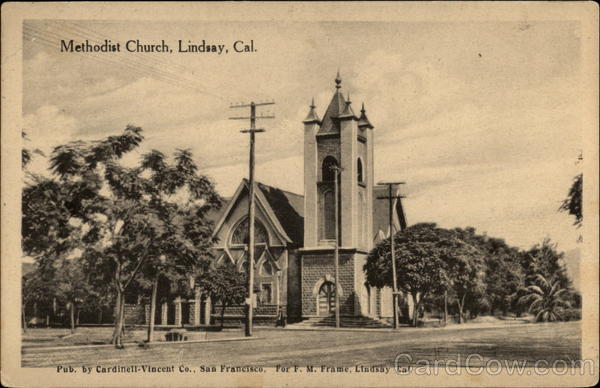Methodist Church Lindsay California