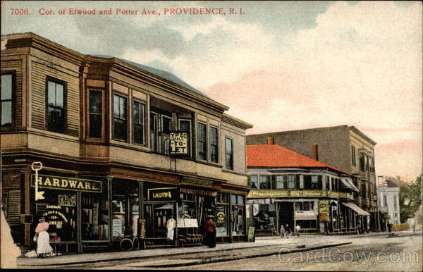 7006. Cor. of Elwood and Potter Ave Providence Rhode Island