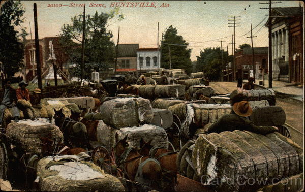 Street Scene Huntsville Alabama