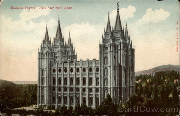 Mormon Temple Salt Lake City Utah