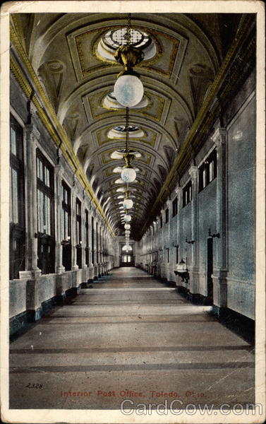 Interior Post Office Toledo Ohio