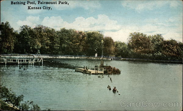 Bathing Pool, Fairmount Park Kansas City Missouri