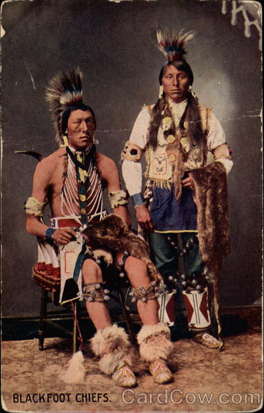 Blackfoot Chiefs Native Americana