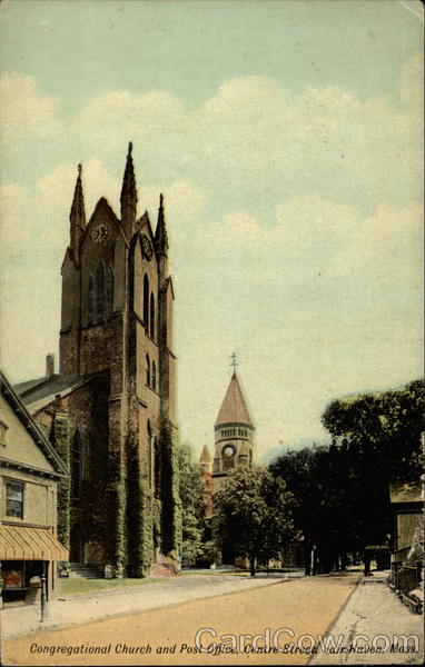 Congregational Church and Post Office, Center Street Fairhaven Massachusetts