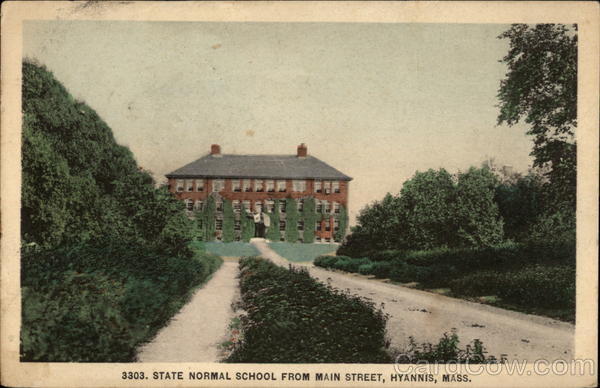 State Normal School from Main Street Hyannis Massachusetts