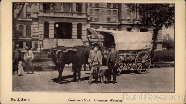 Governor's Visit Cheyenne Wyoming