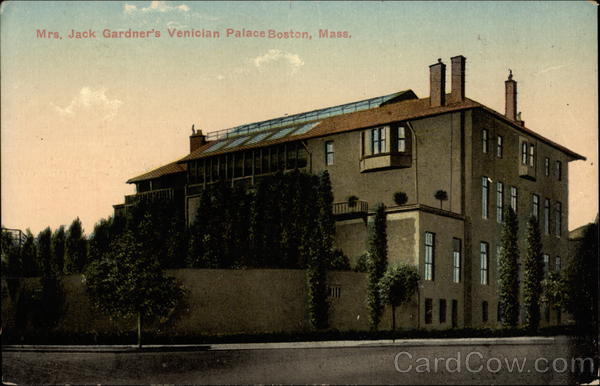 Mrs. Jack Gardner's Venicial Palace Boston Massachusetts