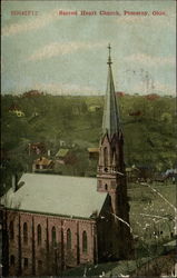 Sacred Heart Church Postcard