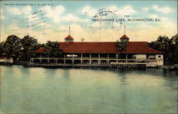 Houghtons Lake Bloomington, IL Postcard Postcard