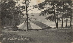 Outlet, Lily Lake Postcard
