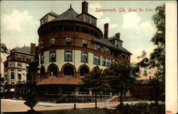 Hotel De Soto Savannah, GA Postcard Postcard