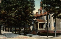George Street looking west from Brook Street Providence, RI Postcard Postcard