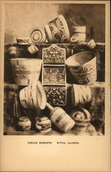 Indian Baskets Postcard
