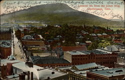 Lookout Mt from James Bldg Chattanooga, TN Postcard Postcard