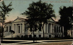 Public Library Postcard