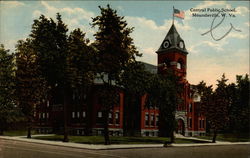 Central Public School Moundsville, WV Postcard Postcard