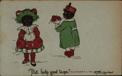 Dat looks good to me Black Americana Postcard Postcard