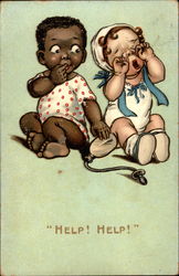 Help! Help Postcard