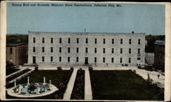 Dining Hall and Grounds, Missouri State Penitentiary Jefferson City, MO Postcard Postcard