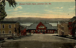 Missouri Pacific Depot Postcard