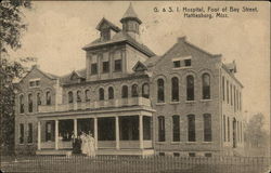 G & S. I. Hospital, Foot of Bay Street Postcard