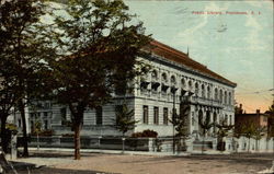 Public Library Postcard