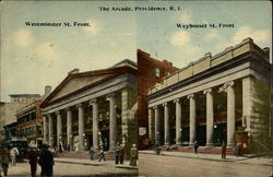 The Arcade Providence, RI Postcard Postcard