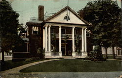 Commercial Club Brockton, MA Postcard Postcard