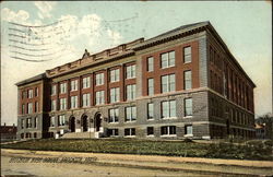 Brockton High School Postcard