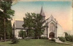The Memorial Chapel, Wellesley College Postcard