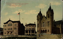 St. Nicholas Catholic Church and School Atlantic City, NJ Postcard Postcard