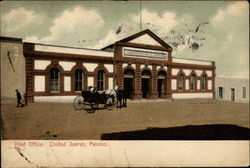 Post Office Juarez, Mexico Postcard Postcard