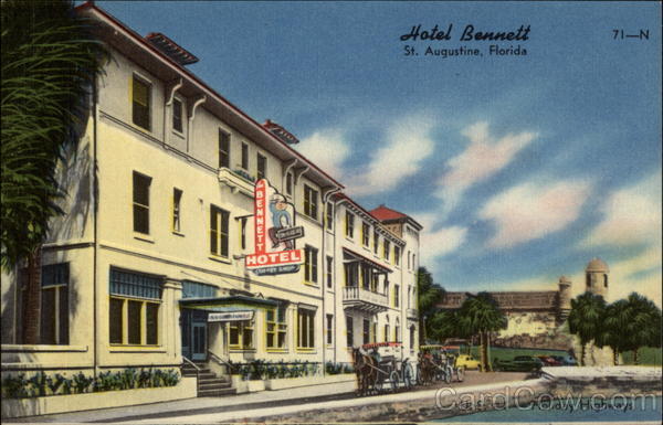 Hotel Bennett St. Augustine Florida