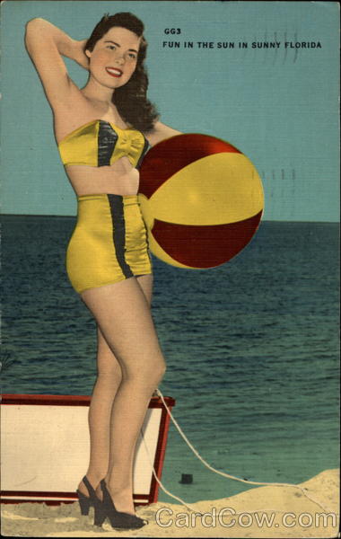 Fun in the Sun in Sunny Florida Swimsuits & Pinup