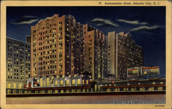 75 Ambassador Hotel Atlantic City New Jersey