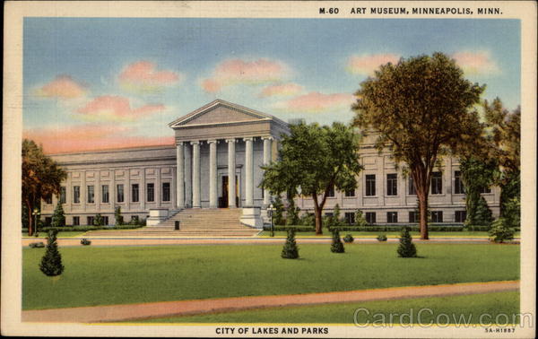 Art Museum, City of Lakes and Parks Minneapolis Minnesota