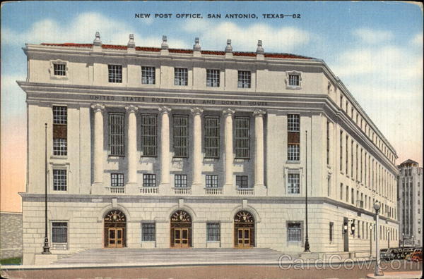 New Post Office San Antonio Texas