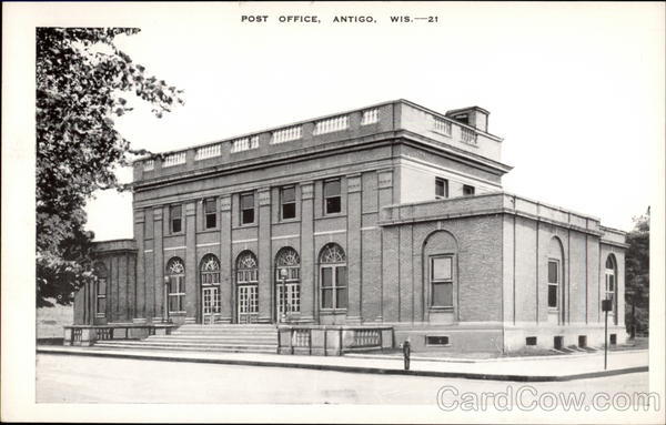 Post Office Antigo Wisconsin
