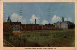Assumption College Postcard