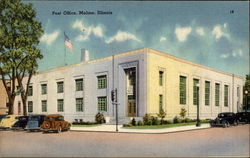 Post Office Moline, IL Postcard Postcard