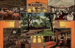 The Wagon Wheel Rockton, IL Postcard Postcard