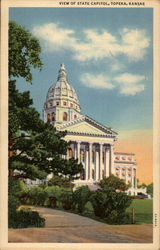 View of State Capitol Postcard