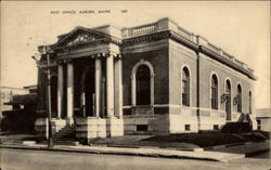 Post Office Auburn, ME Postcard Postcard