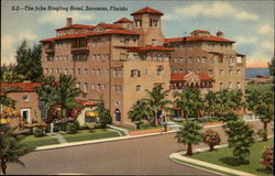 The John Ringling Hotel Postcard