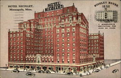 Hotel Nicollet Postcard