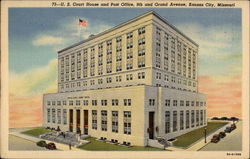 US Court House and Post Office Kansas City, MO Postcard Postcard