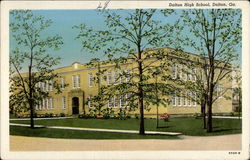 Dalton High School Georgia Postcard Postcard