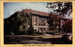 Coffman High School Rochester, MN Postcard 