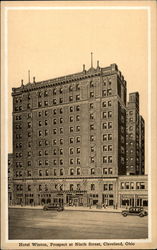 Hotel Winton, Prospect at Ninth Street Cleveland, OH Postcard Postcard