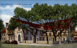 Post Office St. Augustine, FL Postcard Postcard